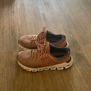 on running shoes